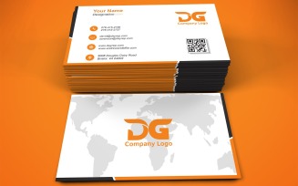 Professional Editable Visiting Card Template | Business Card | 271