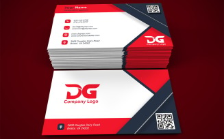 Professional Editable Visiting Card Template | Business Card | 276