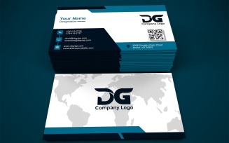 Professional Editable Visiting Card Template | Business Card | 277