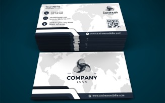 Professional Editable Visiting Card Template | Business Card | 279