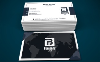 Professional Editable Visiting Card Template | Business Card | 280