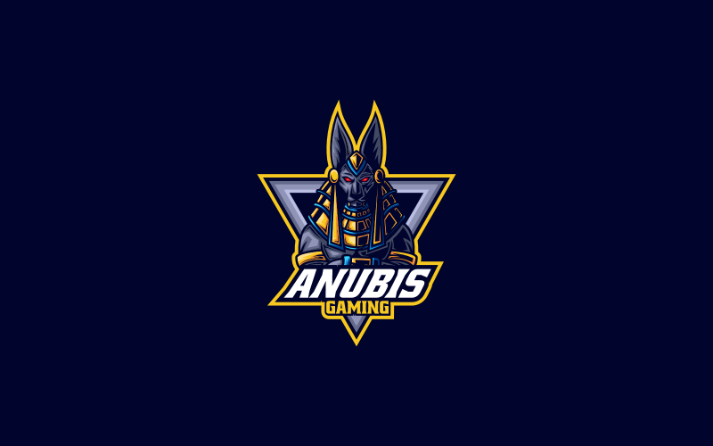 Anubis E- Sport and Sport Logo 3 Logo Template