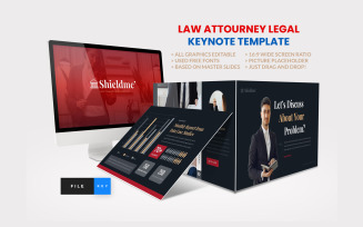 Law Attourney Legal Keynote Template