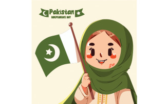 Background for Pakistan Independence Day Celebration