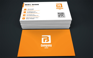 Professional Editable Visiting Card Template | Business Card | 291