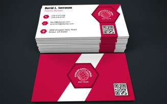 Professional Editable Visiting Card Template | Business Card | 293