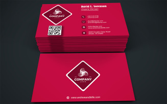 Professional Editable Visiting Card Template | Business Card | 295