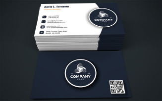 Professional Editable Visiting Card Template | Business Card | 297