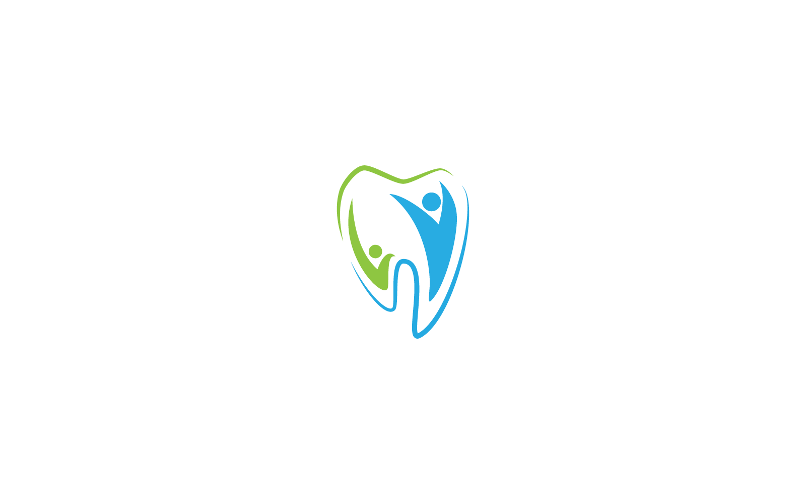 Dental logo vector template illustration icon design