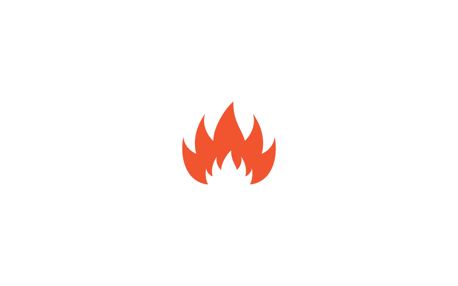 Fire flame illustration Logo vector Logo Template