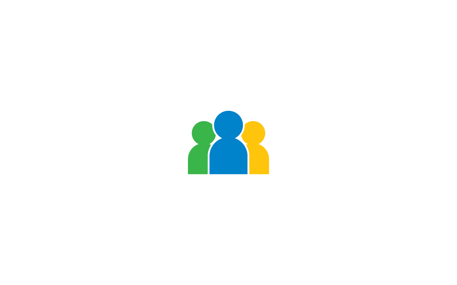 Job finder icon logo vector template