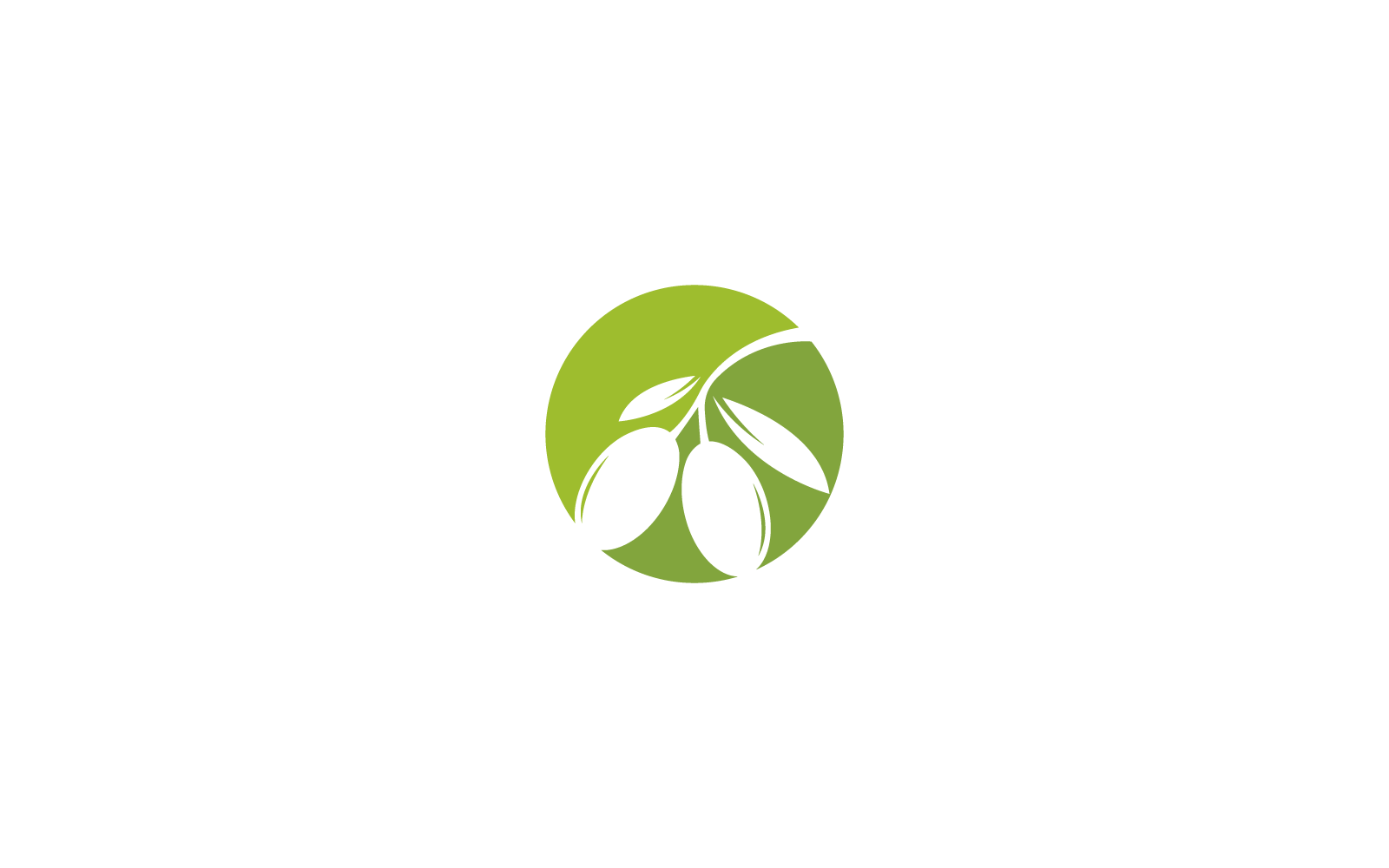 olive logo illustration template vector design