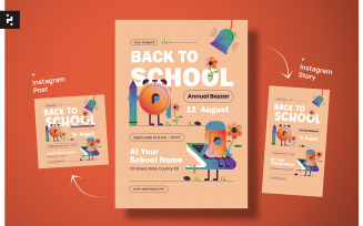 Creative Back to School Flyer