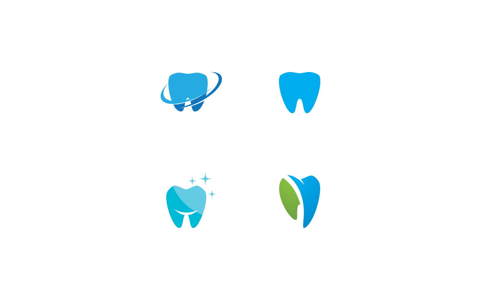 Dental logo Template illustration icon design vector