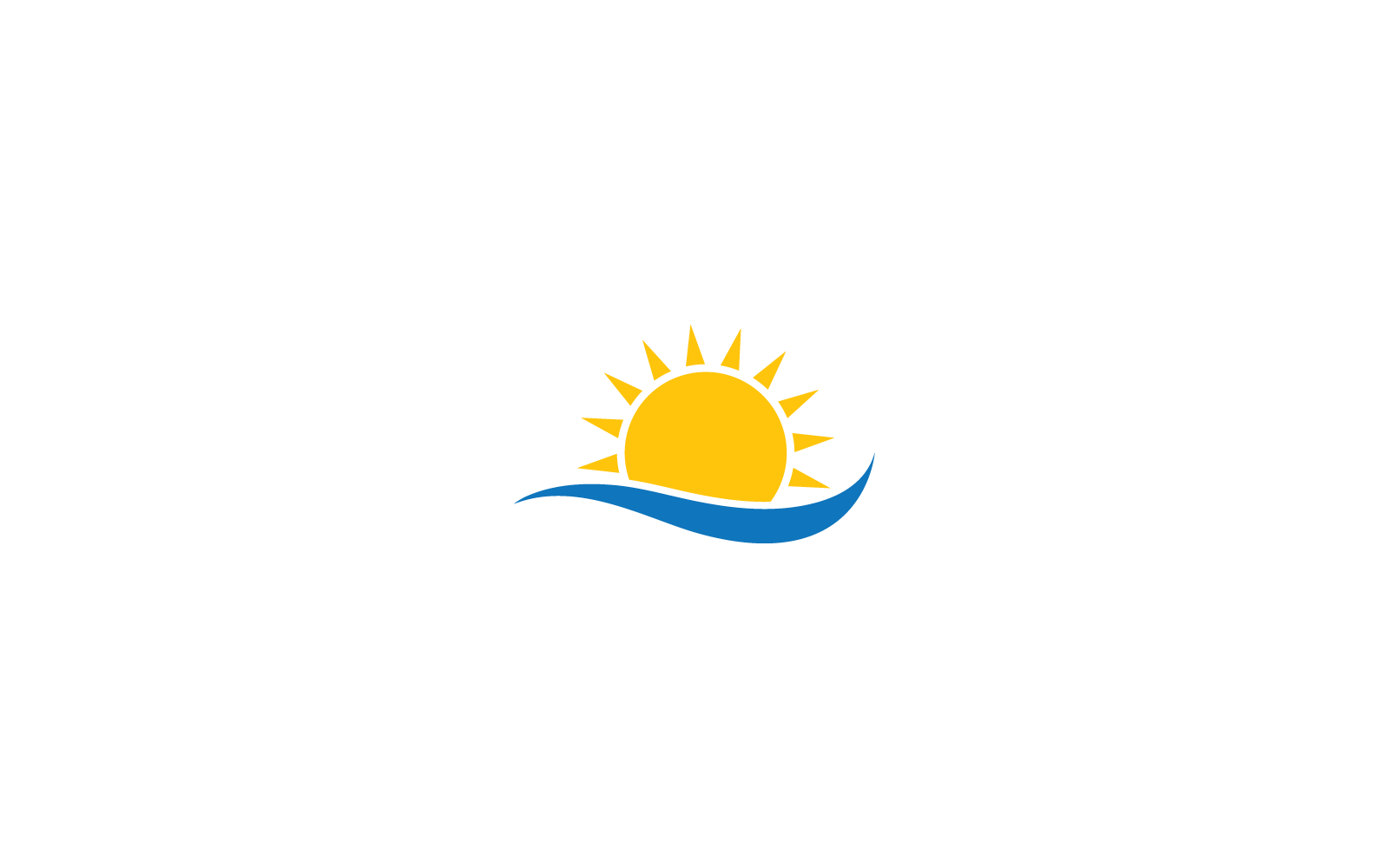 sun ilustration vector icon template logo design