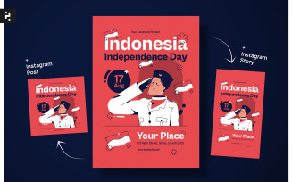 Indonesia Independence Day Flyer