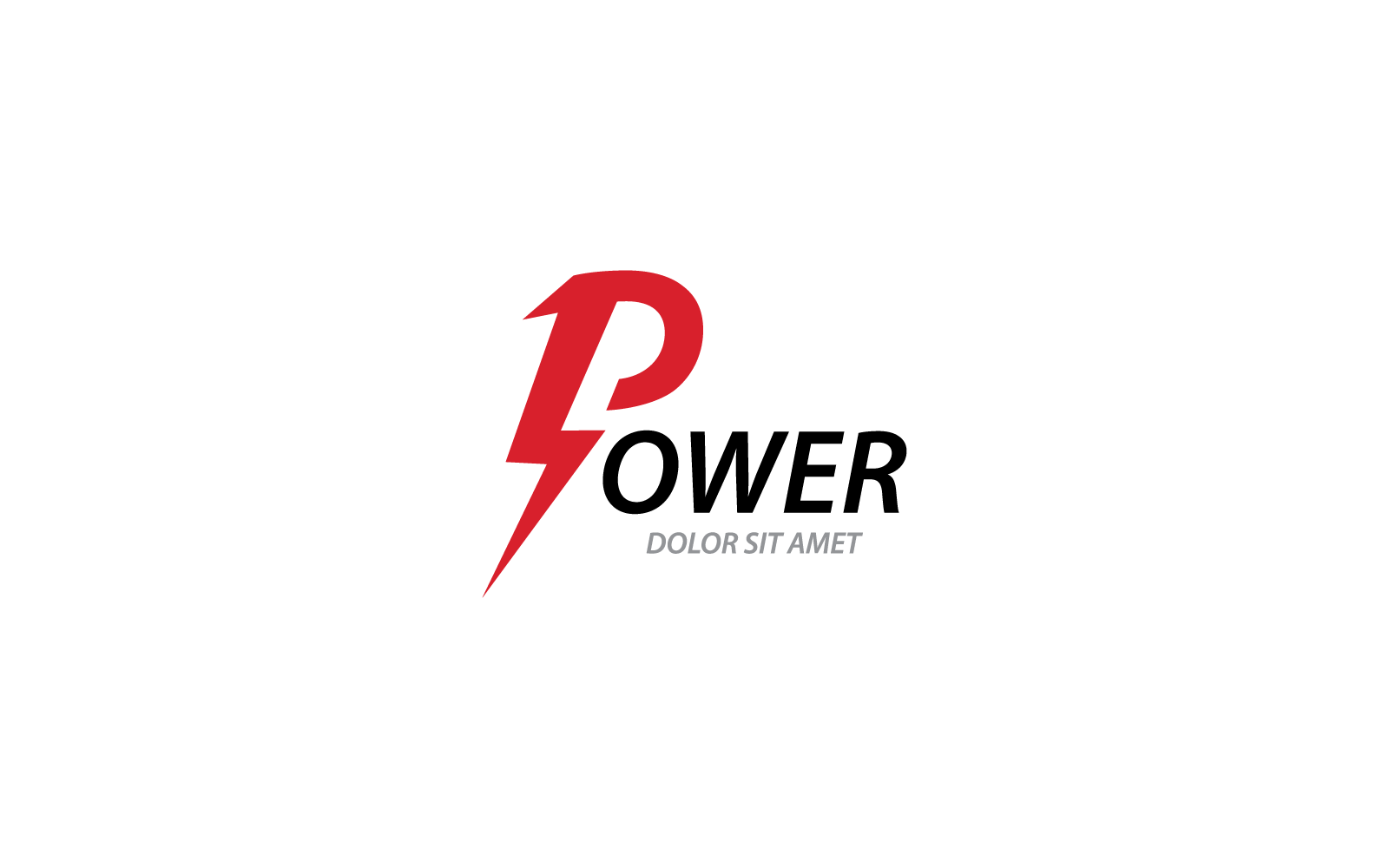 Lightning Logo vector icon illustration design