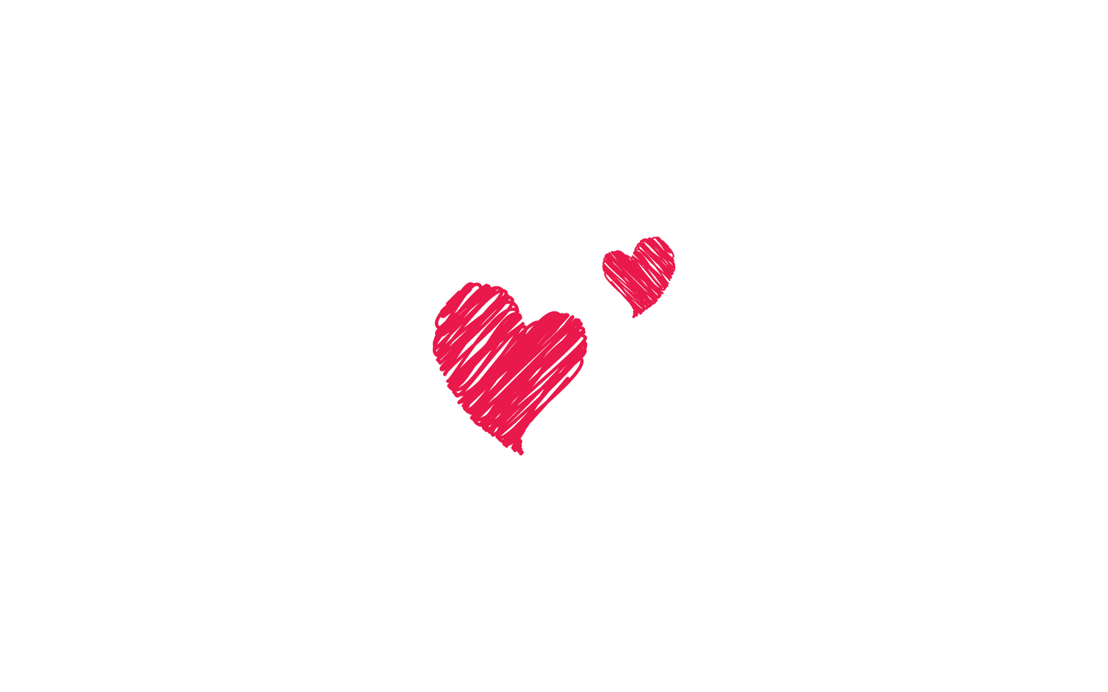 Love Logo vector icon illustration design