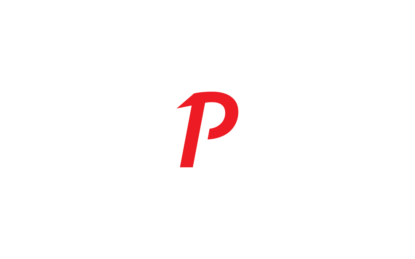 P letter logo icon vector template