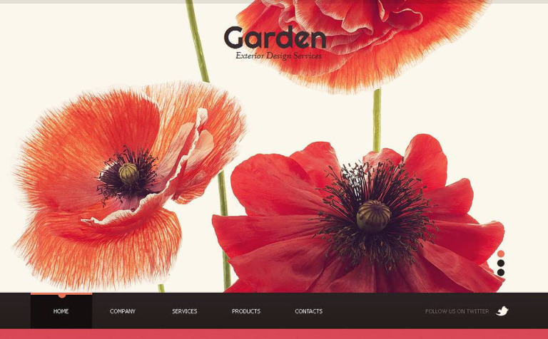 Garden Design Premium Moto CMS HTML Template Big Screenshot Garden Design Moto CMS HTML Template New Screenshots BIG