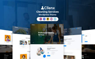 Cllenx - Cleaning Company WordPress Theme