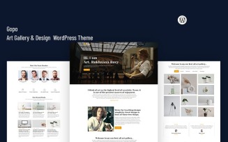 Gopo - Art Gallery & Design WordPress Theme