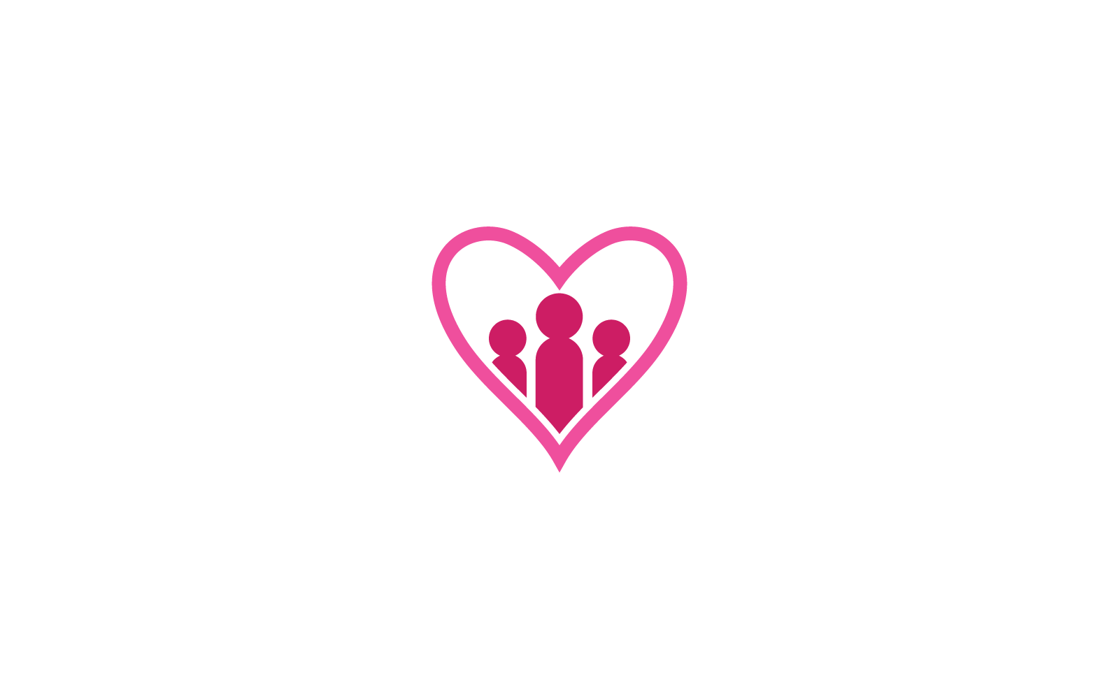 Love Vector icon design logoTemplate