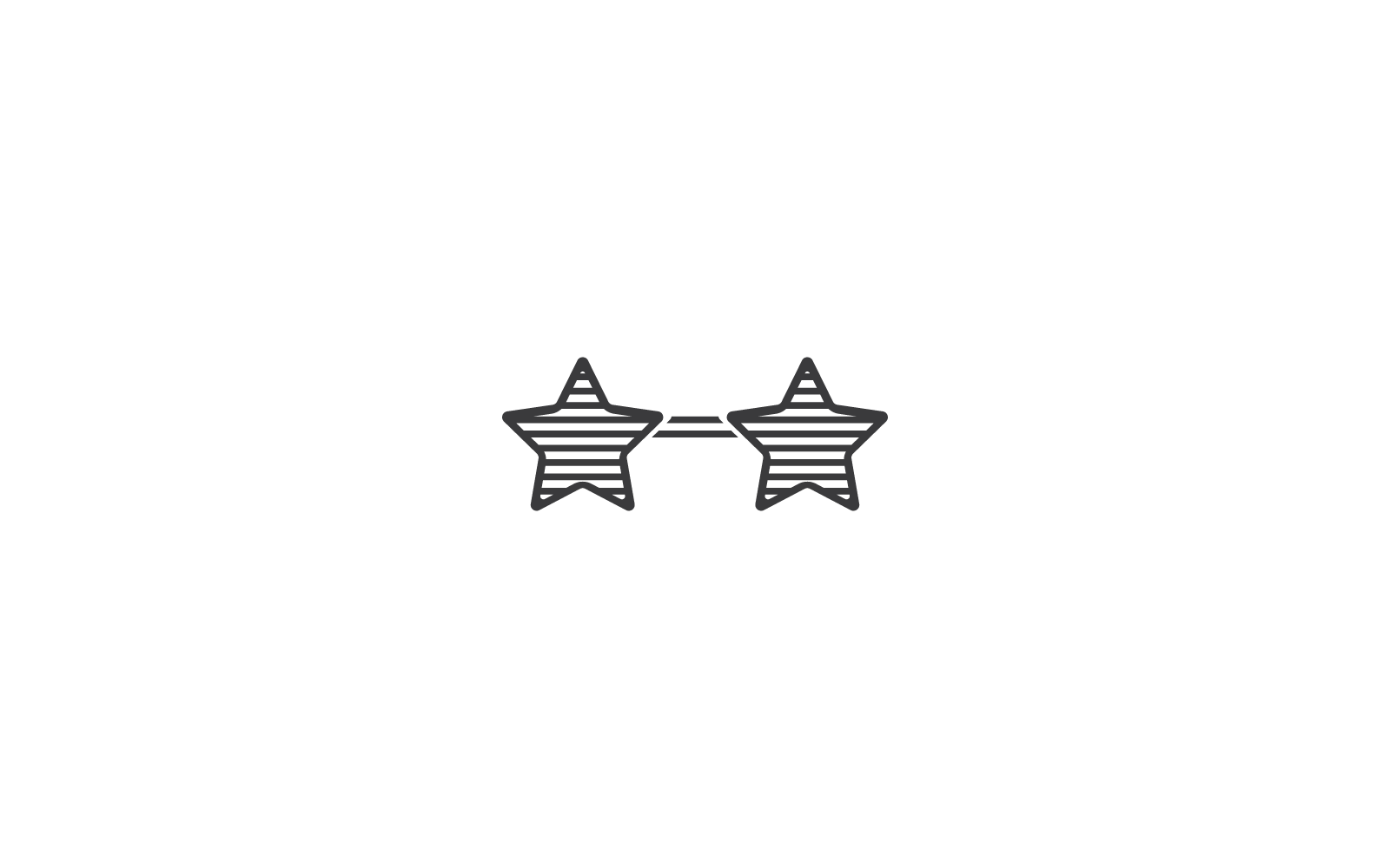 Diseño plano de icono de vector de vidrio