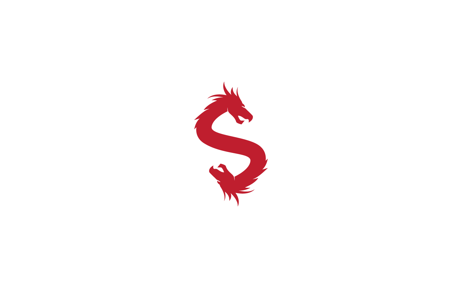 Dragon icon logo design vector illustration Logo Template