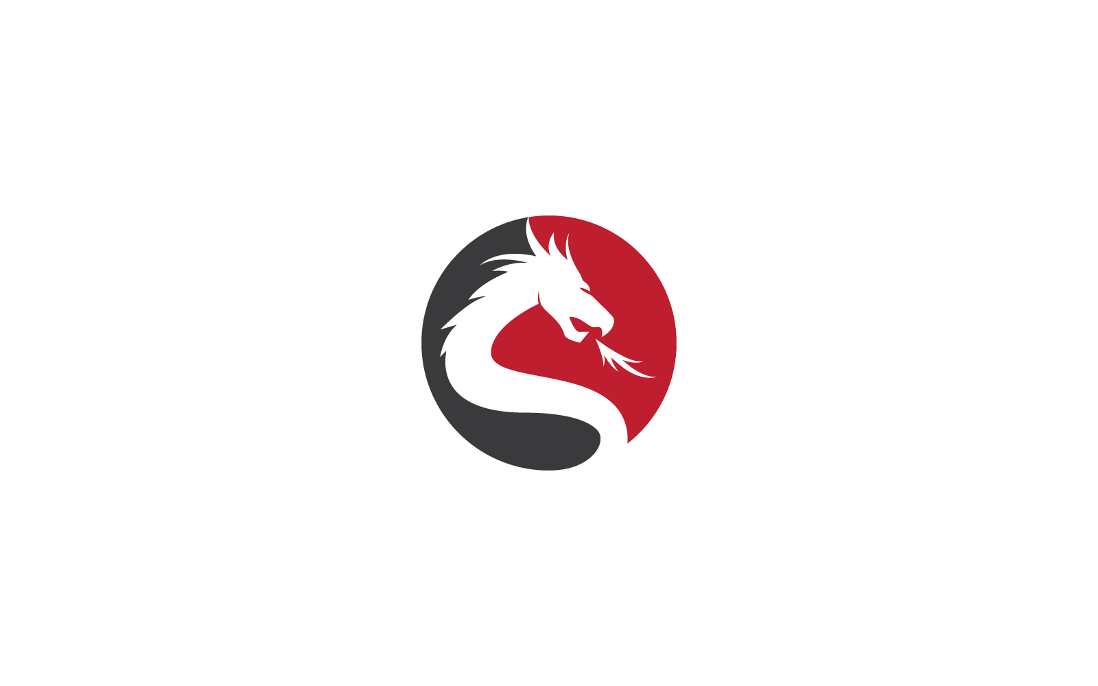 Dragon logo design template illustration Logo Template