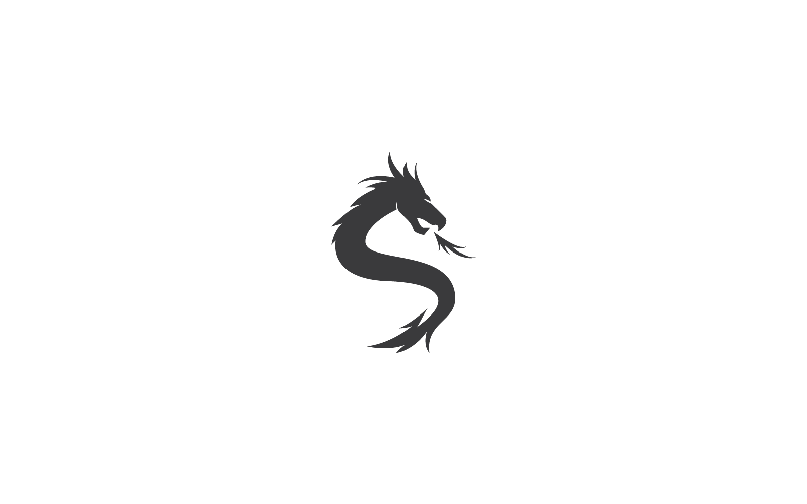 Dragon logo icon vector design illustration Logo Template