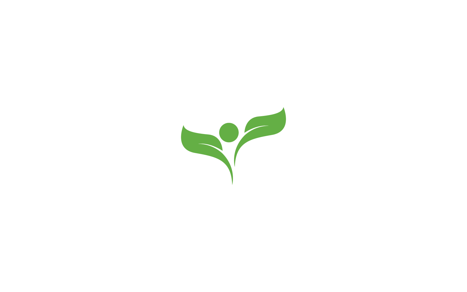 Green leaf logo ecology nature element vector