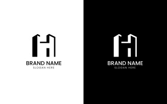 Letter H Architecture logo-08-222