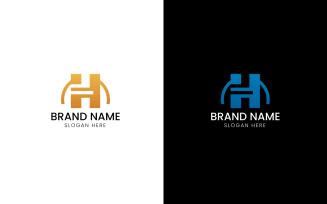 Letter H Company logo-08-226