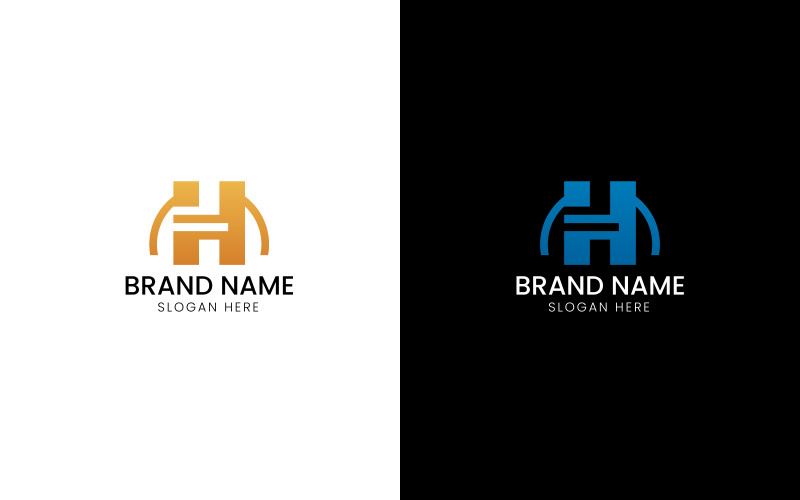 Letter H Company logo-08-226 Logo Template