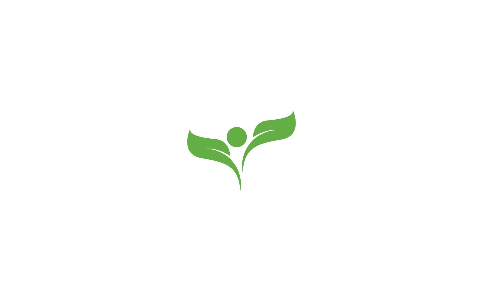 Vector de elemento de naturaleza de ecología de logotipo de hoja verde