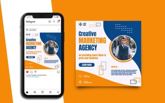 Creative Agency Instagram Post Template