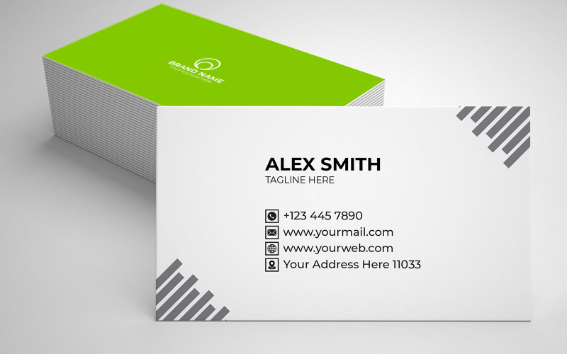 Elegant Business Card Templates for Your Business 001 Corporate Identity