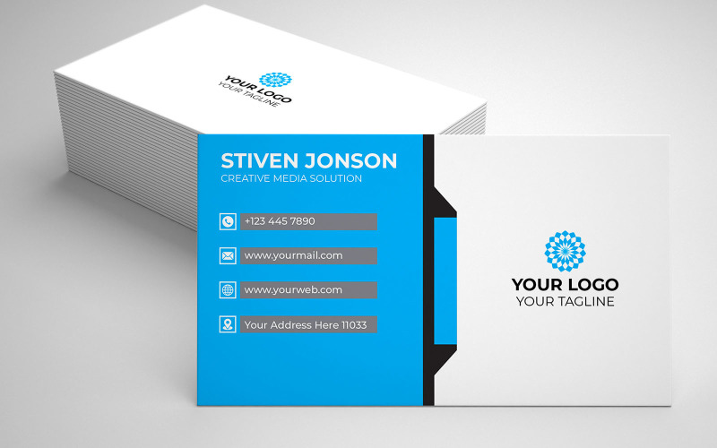 Unique and Elegant Business Card Templates 120 Corporate Identity