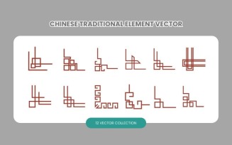 Chinese Traditional Element Vector
