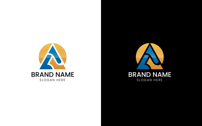 Letter A Business logo-08-233 Logo Template