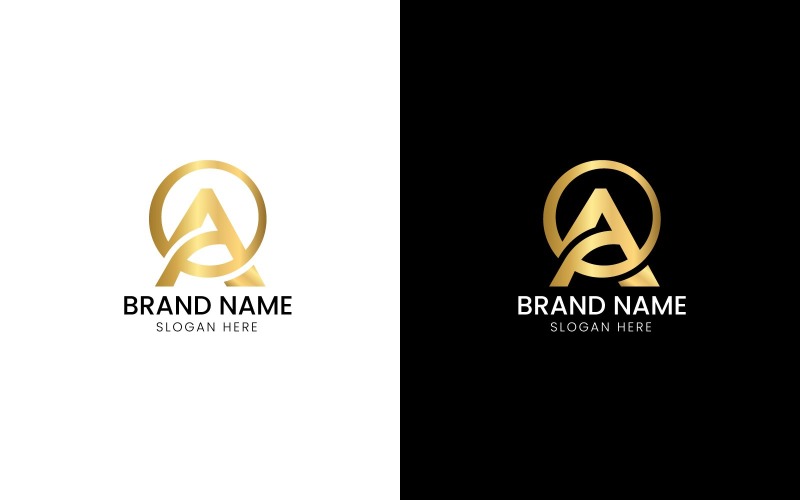 Letter A company logo-08-237 Logo Template