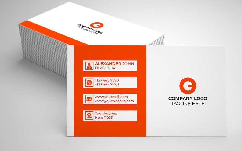 What Information to Put on a Business Card Design Corporate Identity