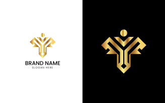Letter Y company logo-08-244
