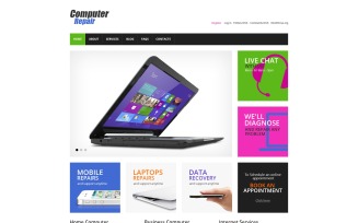 Cherry Computer Repair WordPress Theme