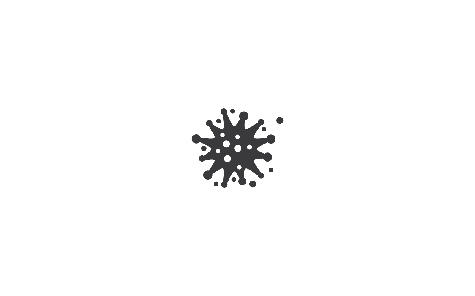 Bacterial Probiotic icon vector flat design template