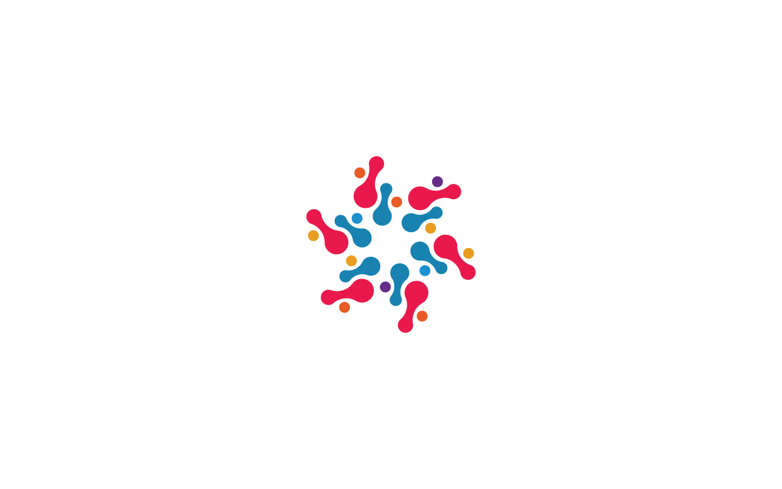 Bacterial Probiotic vector flat design