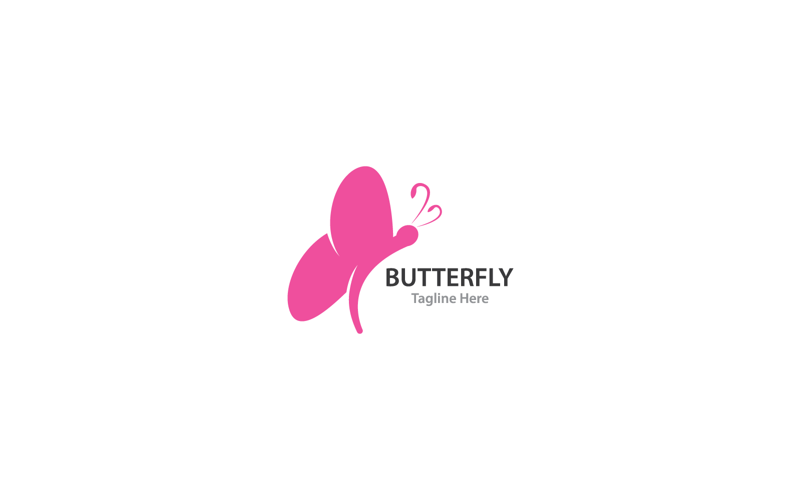 Butterfly icon Logo Template Vector design