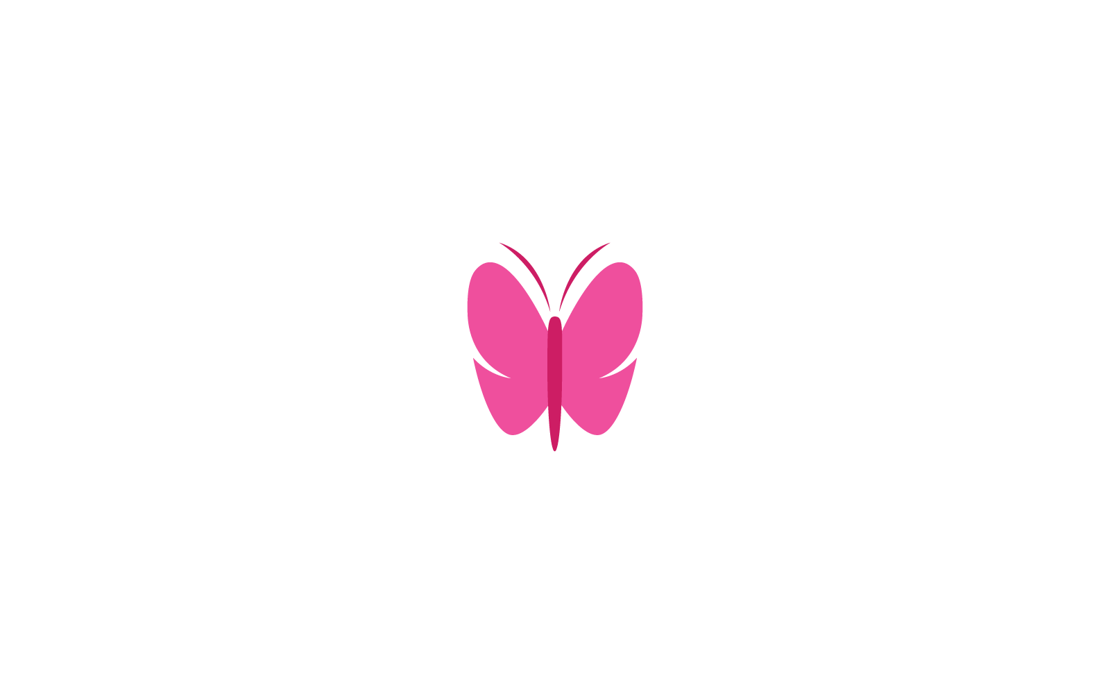 Butterfly Logo illustration Template Vector design