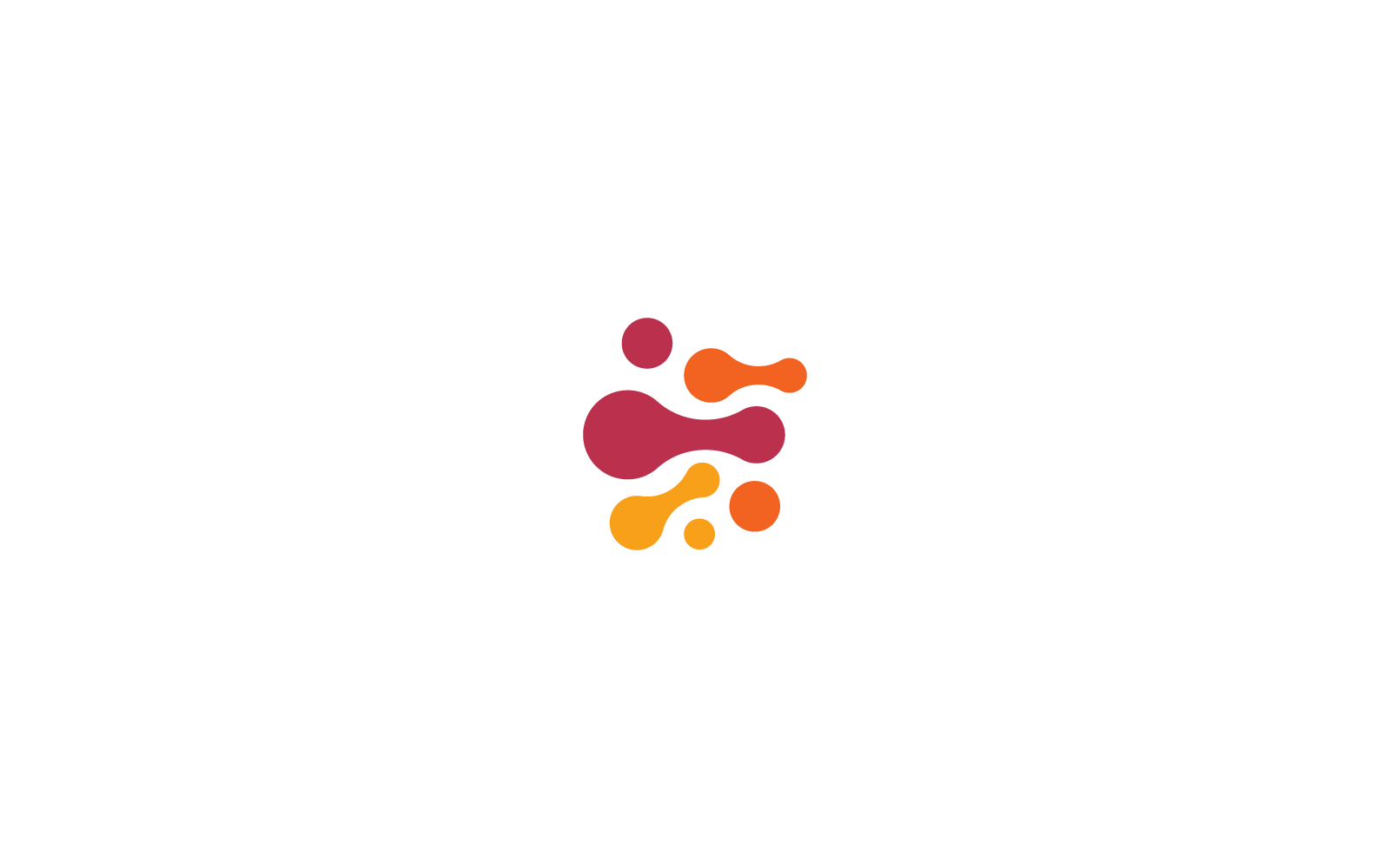 Diseño de ilustración de vector de icono probiótico bacteriano